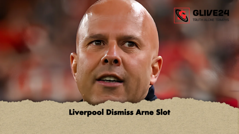 Liverpool Dismiss Arne Slot Liverpool Dismiss Arne Slot