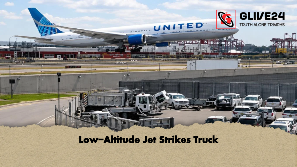 Low Altitude Jet Strikes Truck Low-Altitude Jet Strikes Truck