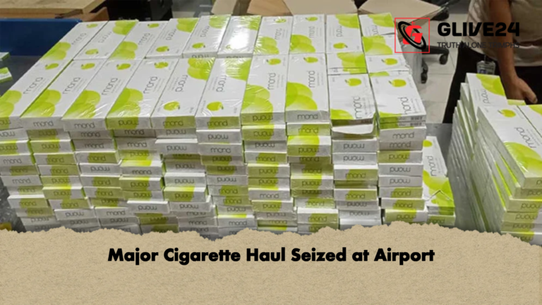 Major Cigarette Haul Seized at Airport 2 Major Cigarette Haul Seized at Airport