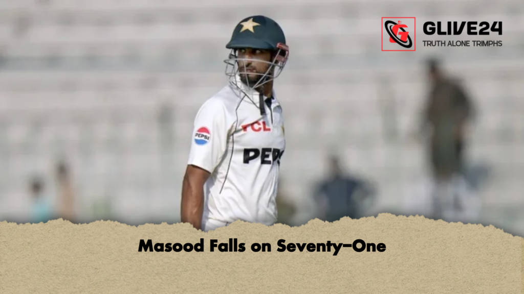 Masood Falls on Seventy One Masood Falls on Seventy-One