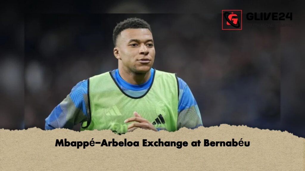 Mbappé-Arbeloa Exchange at Bernabéu 2 Mbappe Arbeloa Exchange at Bernabeu 1 Mbappé-Arbeloa Exchange at Bernabéu