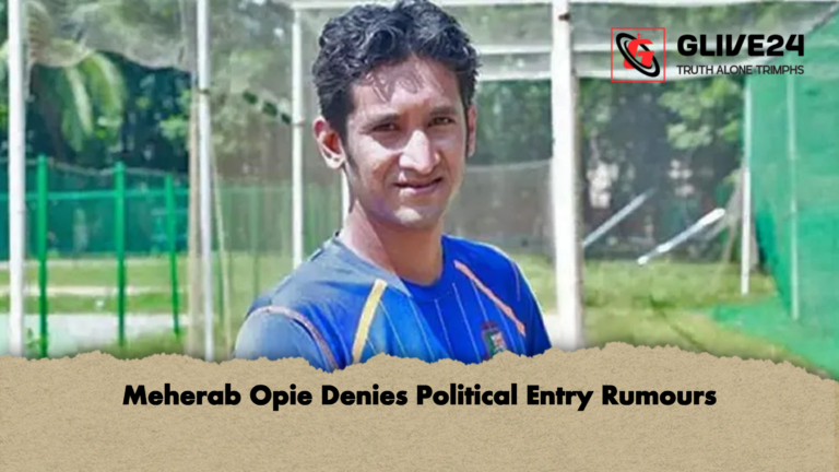 Meherab Opie Denies Political Entry Rumours Meherab Opie Denies Political Entry Rumours