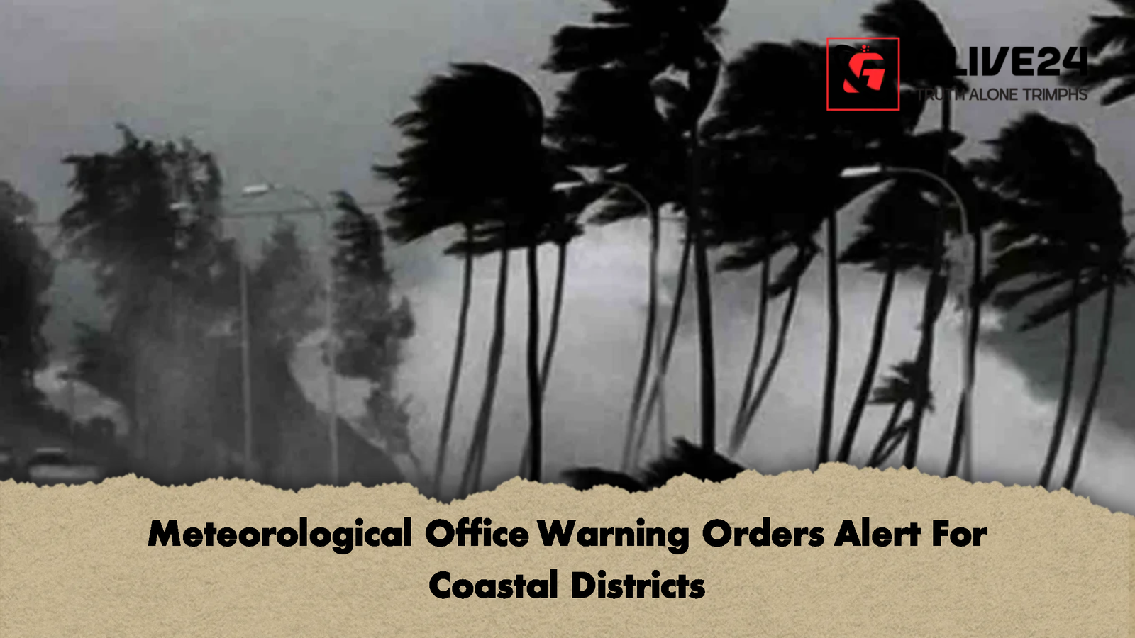 Meteorological Office Warning Orders Alert For Coastal Districts 2 Meteorological Office Warning Orders Alert For Coastal Districts