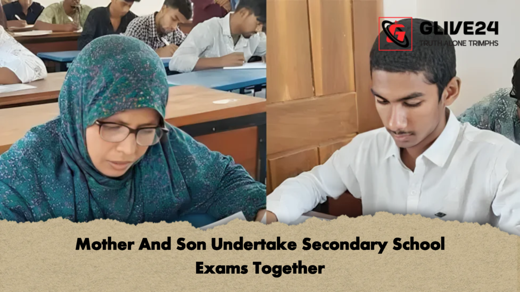 Mother And Son Undertake Secondary School Exams Together 2 Mother And Son Undertake Secondary School Exams Together