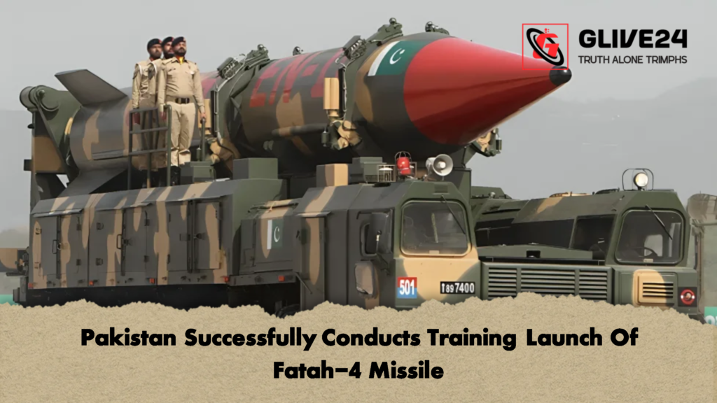 Pakistan Successfully Conducts Training Launch Of Fatah 4 Missile 2 Pakistan Successfully Conducts Training Launch Of Fatah-4 Missile