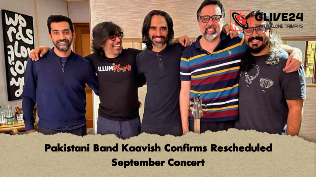 Pakistani Band Kaavish Confirms Rescheduled September Concert 1 Pakistani Band Kaavish Confirms Rescheduled September Concert
