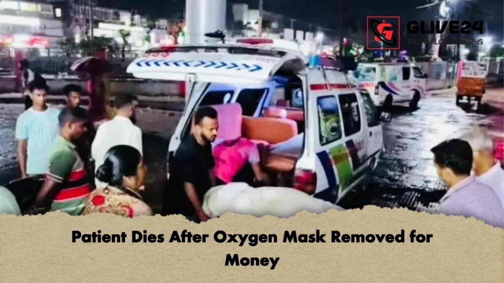Patient Dies After Oxygen Mask Removed for Money