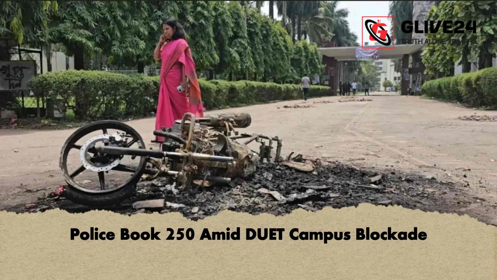 Police Book 250 Amid DUET Campus Blockade