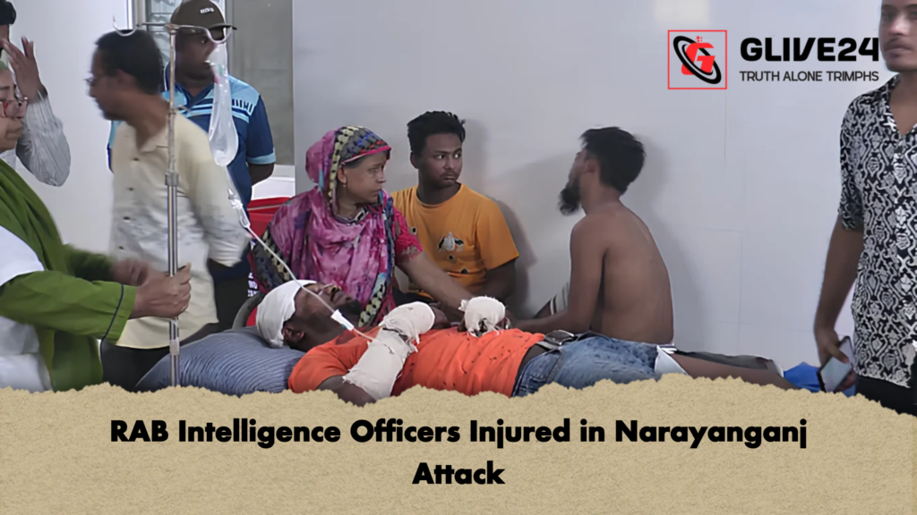 RAB Intelligence Officers Injured in Narayanganj Attack RAB Intelligence Officers Injured in Narayanganj Attack