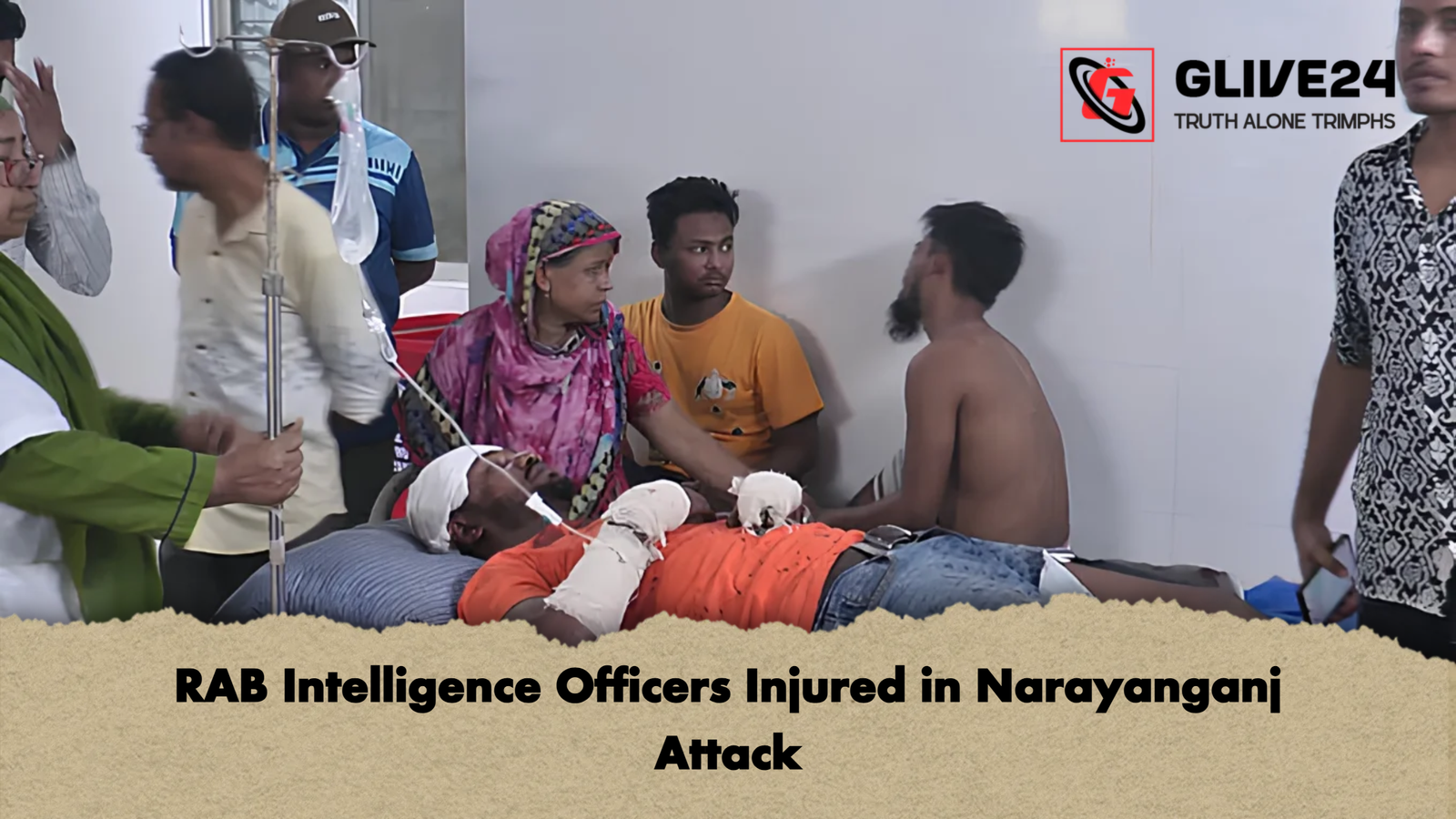 RAB Intelligence Officers Injured in Narayanganj Attack RAB Intelligence Officers Injured in Narayanganj Attack