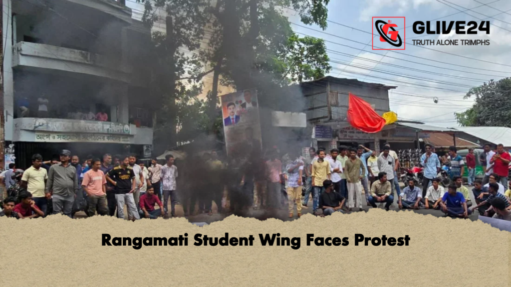 Rangamati Student Wing Faces Protest Rangamati Student Wing Faces Protest