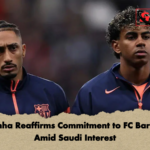 Raphinha Reaffirms Commitment to FC Barcelona Amid Saudi Interest Raphinha Reaffirms Commitment to FC Barcelona Amid Saudi Interest