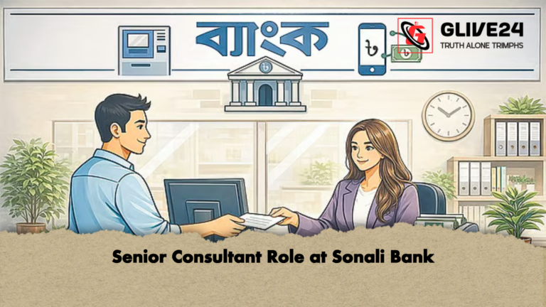 Senior Consultant Role at Sonali Bank Senior Consultant Role at Sonali Bank