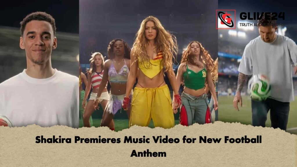 Shakira Premieres Music Video for New Football Anthem