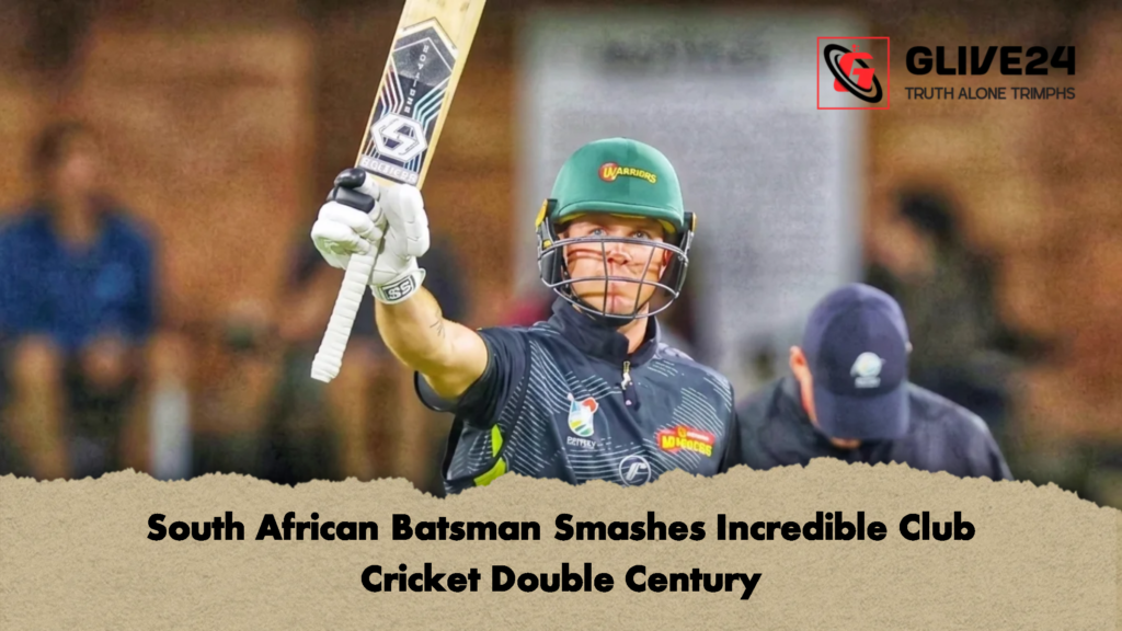 South African Batsman Smashes Incredible Club Cricket Double Century 1 South African Batsman Smashes Incredible Club Cricket Double Century