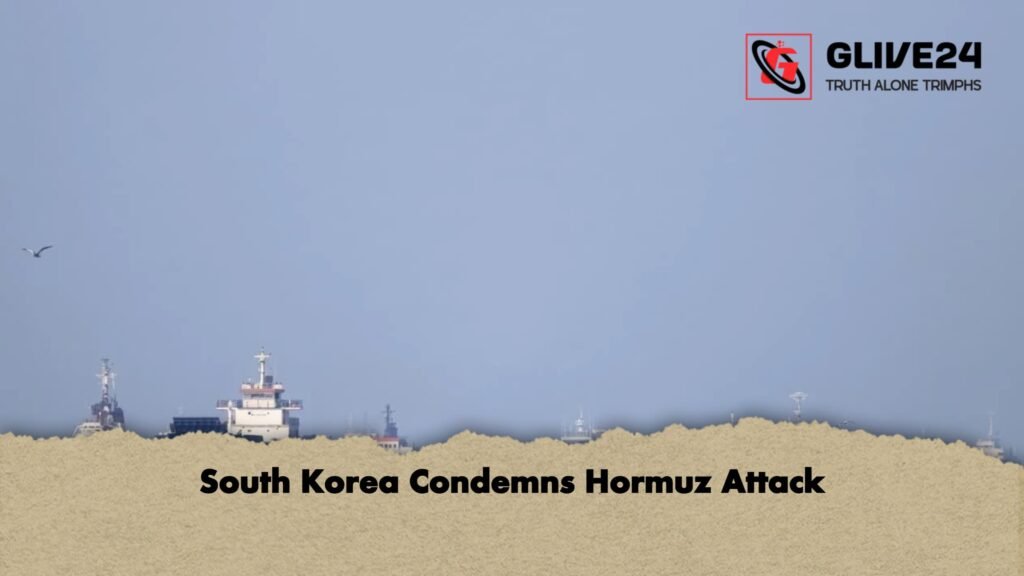 South Korea Condemns Hormuz Attack 1 South Korea Condemns Hormuz Attack