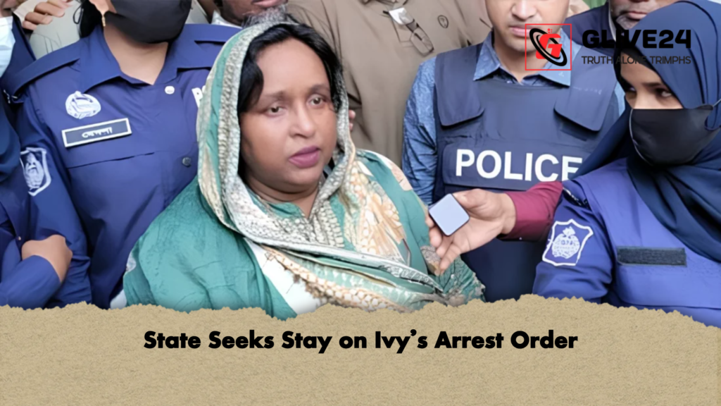 State Seeks Stay on Ivys Arrest Order State Seeks Stay on Ivy's Arrest Order