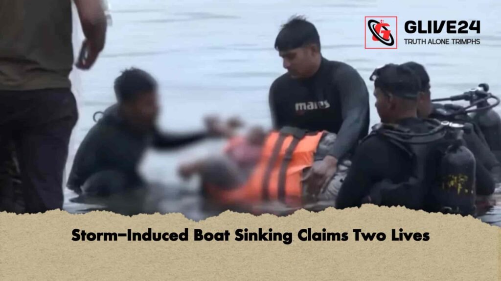 Storm-Induced Boat Sinking Claims Two Lives
