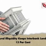 Structural Illiquidity Keeps Interbank Lending At 13 Per Cent