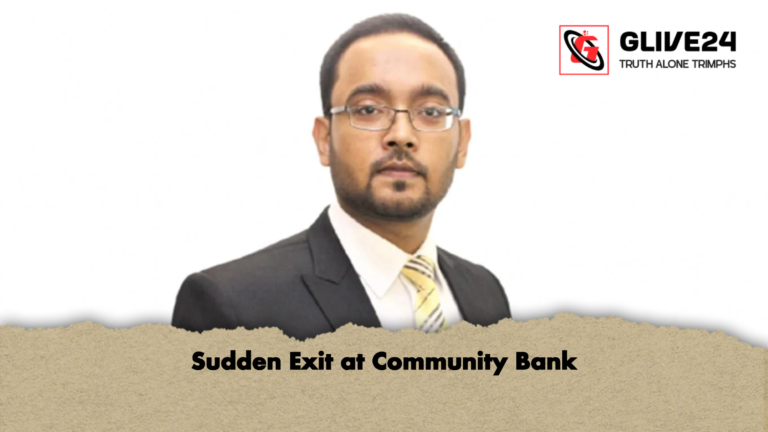 Sudden Exit at Community Bank Sudden Exit at Community Bank