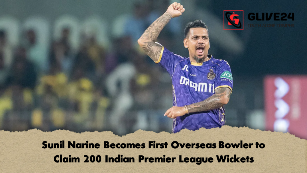 Sunil Narine Becomes First Overseas Bowler to Claim 200 Indian Premier League Wickets Sunil Narine Becomes First Overseas Bowler to Claim 200 Indian Premier League Wickets