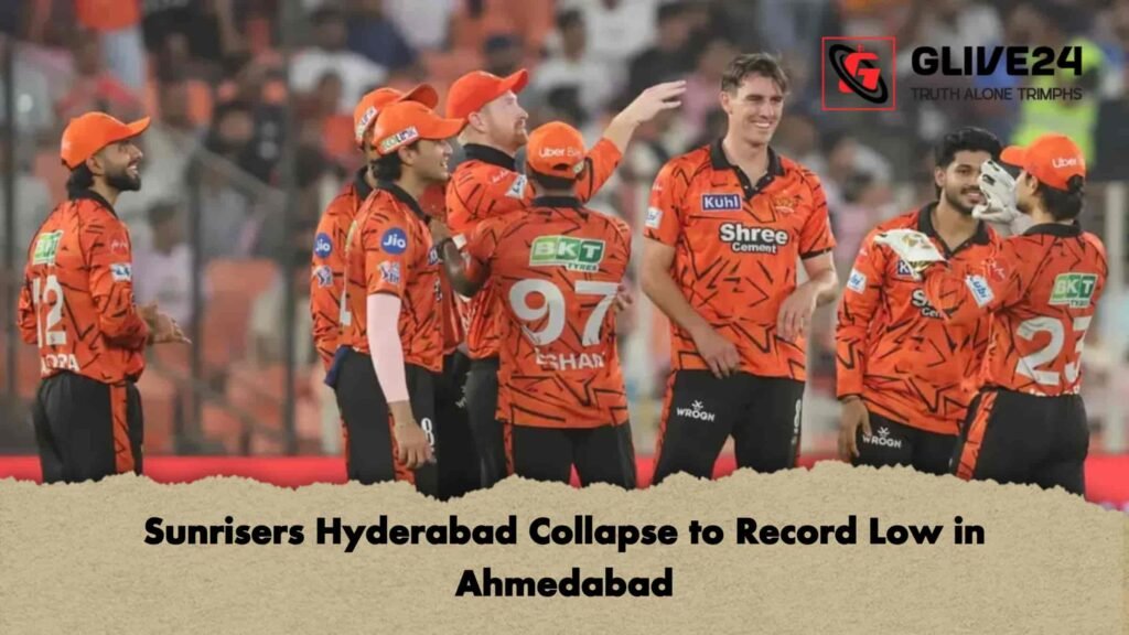 Sunrisers Hyderabad Collapse to Record Low in Ahmedabad 2 Sunrisers Hyderabad Collapse to Record Low in Ahmedabad
