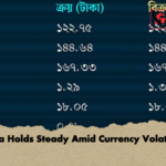 Taka Holds Steady Amid Currency Volatility Taka Holds Steady Amid Currency Volatility