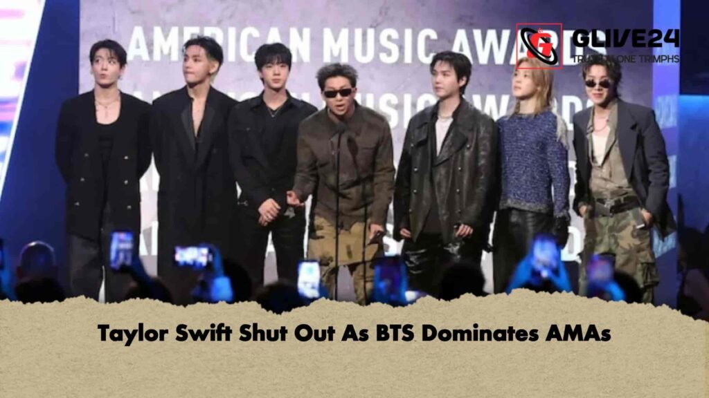 Taylor Swift Shut Out As BTS Dominates AMAs