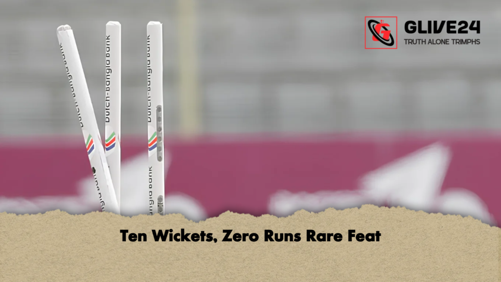 Ten Wickets Zero Runs Rare Feat Ten Wickets, Zero Runs Rare Feat