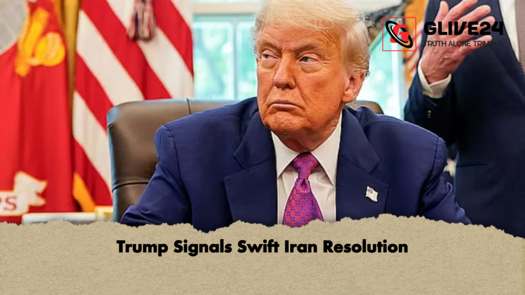 Trump Signals Swift Iran Resolution 3 Trump Signals Swift Iran Resolution Trump Signals Swift Iran Resolution