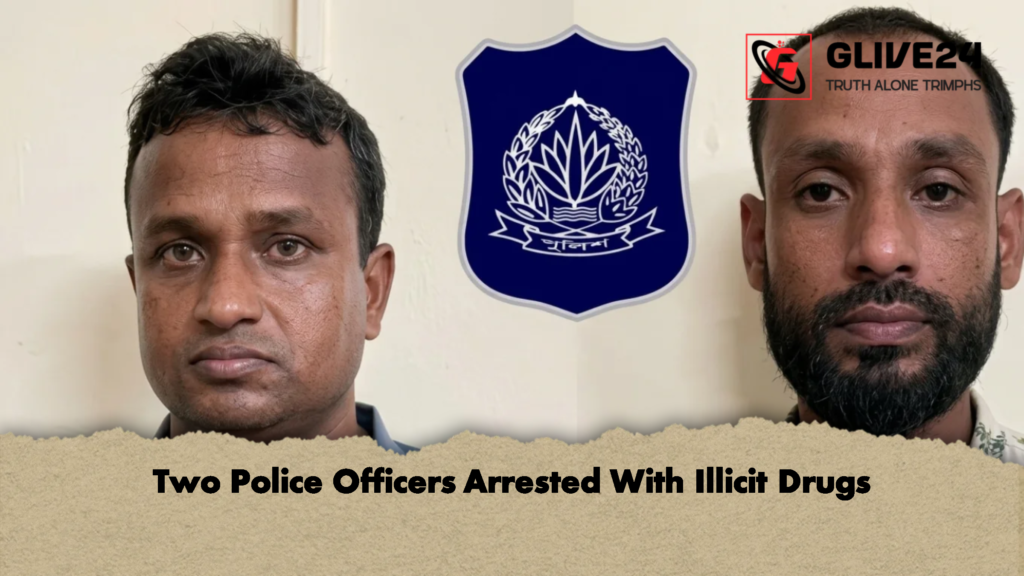 Two Police Officers Arrested With Illicit Drugs 2 Two Police Officers Arrested With Illicit Drugs 2 Two Police Officers Arrested With Illicit Drugs