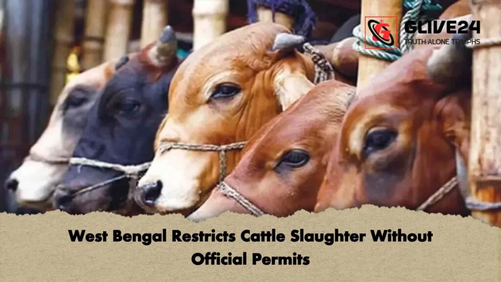 West Bengal Restricts Cattle Slaughter Without Official Permits