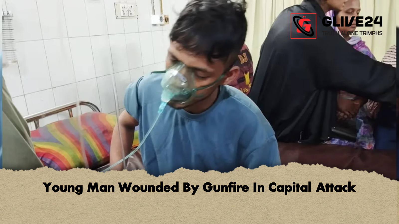 Young Man Wounded By Gunfire In Capital Attack