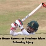 Zakir Hasan Returns as Shadman Islam Exits Following Injury