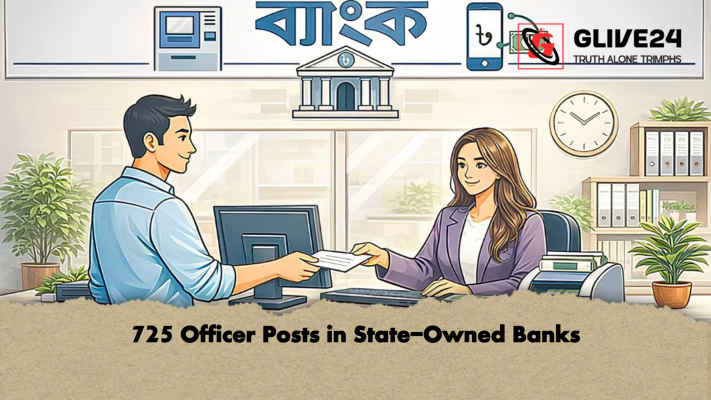 725 Officer Posts in State Owned Banks 725 Officer Posts in State-Owned Banks