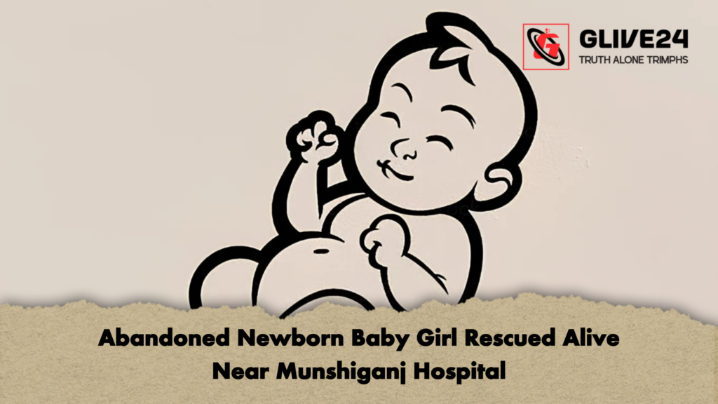 Abandoned Newborn Baby Girl Rescued Alive Near Munshiganj Hospital 2 Abandoned Newborn Baby Girl Rescued Alive Near Munshiganj Hospital