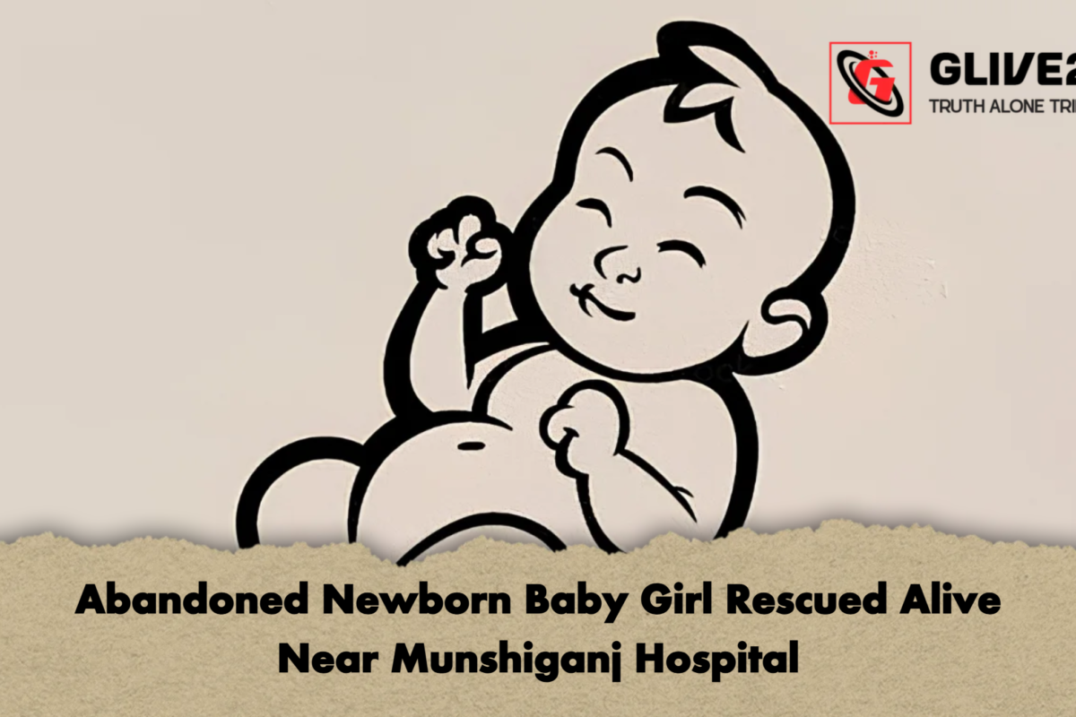 Abandoned Newborn Baby Girl Rescued Alive Near Munshiganj Hospital