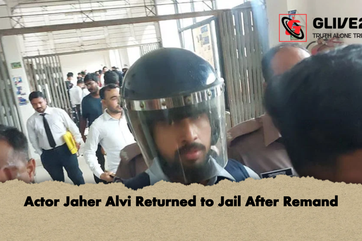 Actor Jaher Alvi Returned to Jail After Remand