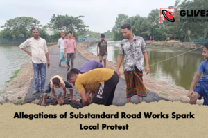 Allegations of Substandard Road Works Spark Local Protest