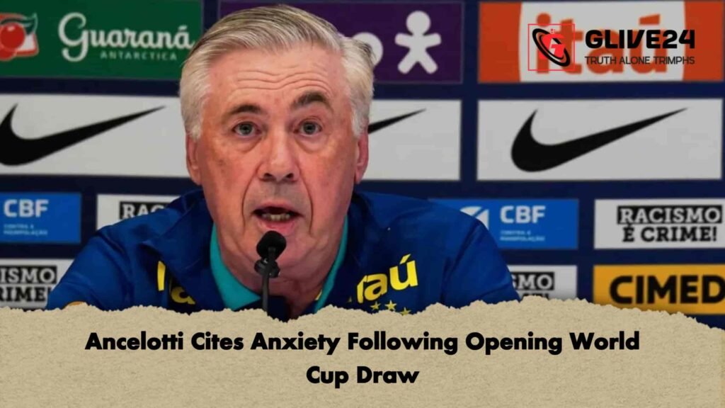 Ancelotti Cites Anxiety Following Opening World Cup Draw