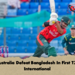 Australia Defeat Bangladesh In First T20 International 1 Australia Defeat Bangladesh In First T20 International