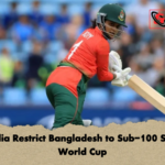 Australia Restrict Bangladesh to Sub 100 Score in World Cup Australia Restrict Bangladesh to Sub-100 Score in World Cup