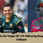 Australia Set Target Of 132 Following Bangladesh Collapse