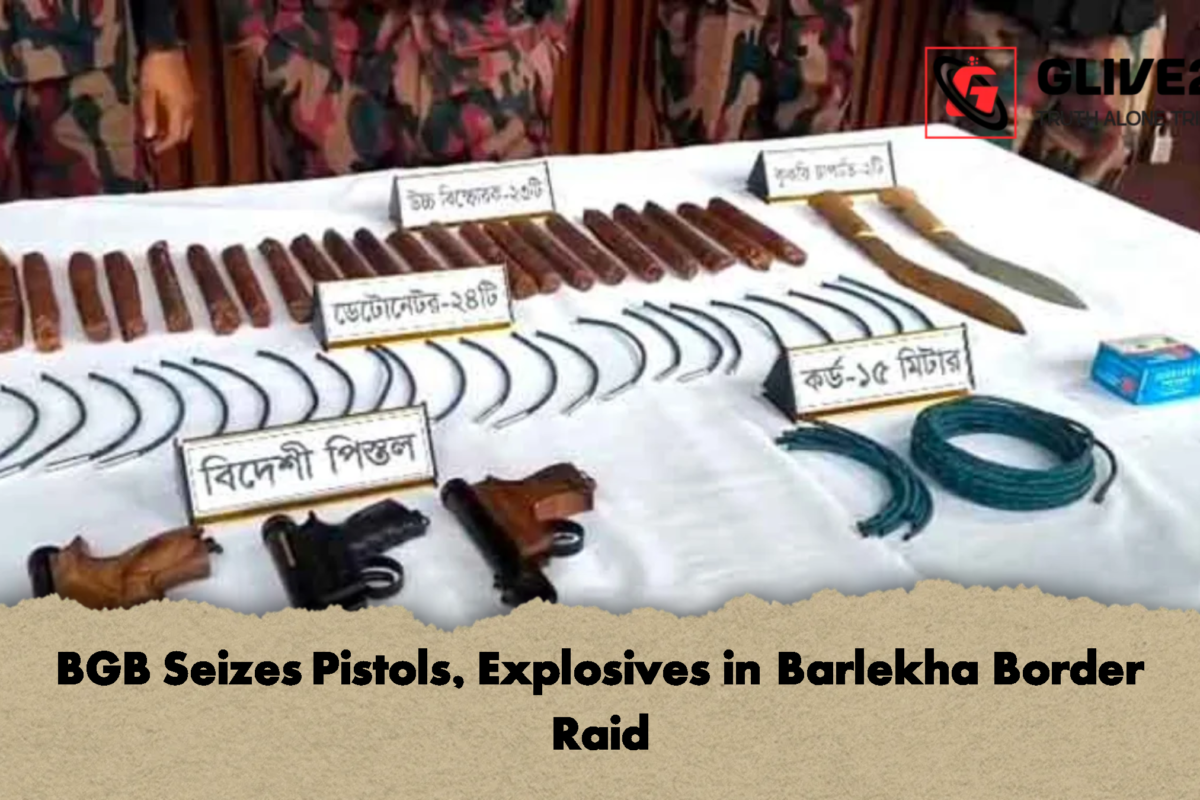 BGB Seizes Pistols, Explosives in Barlekha Border Raid