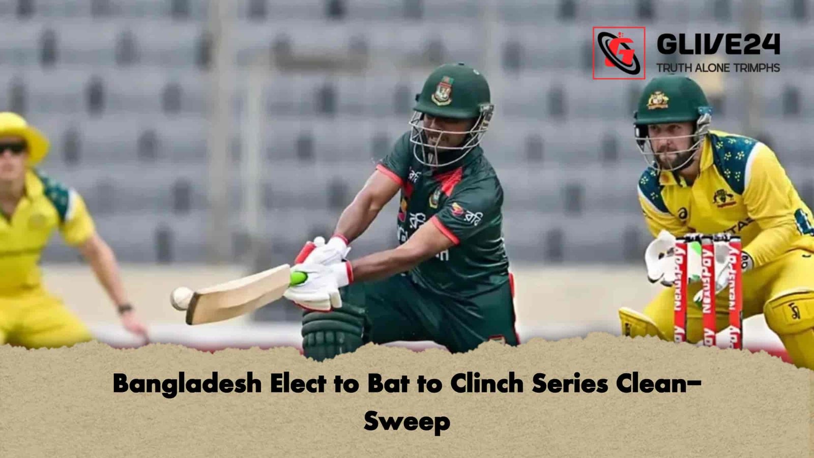 Bangladesh Elect to Bat to Clinch Series Clean-Sweep