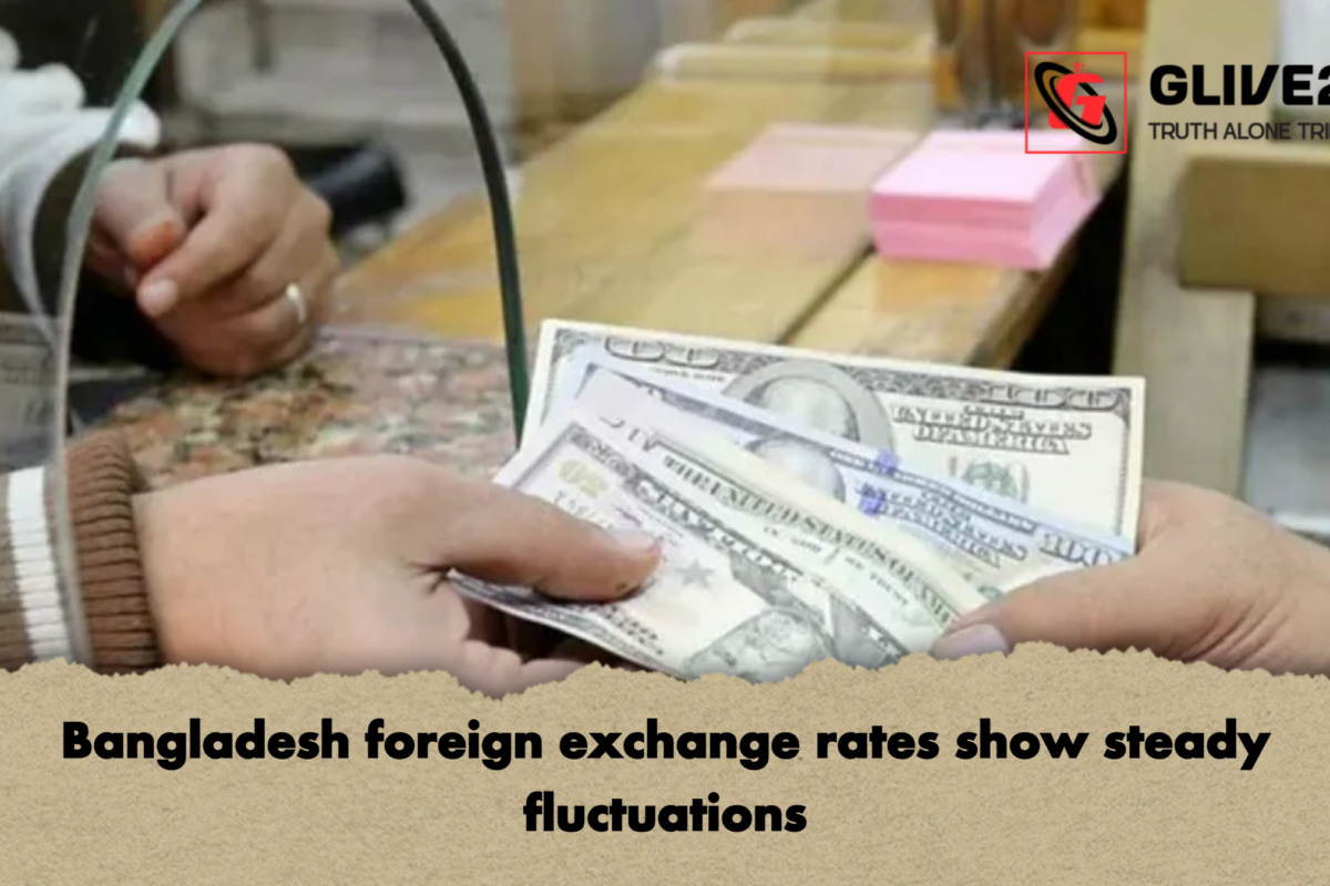 Bangladesh foreign exchange rates show steady fluctuations