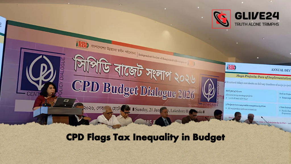 CPD Flags Tax Inequality in Budget 2 CPD Flags Tax Inequality in Budget