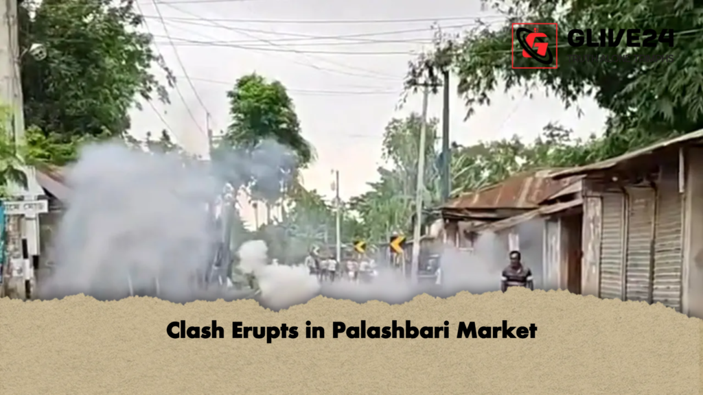 Clash Erupts in Palashbari Market Clash Erupts in Palashbari Market
