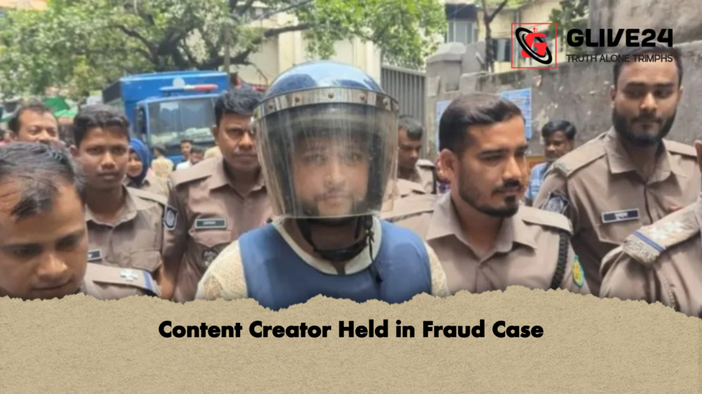 Content Creator Held in Fraud Case 1 Content Creator Held in Fraud Case Content Creator Held in Fraud Case