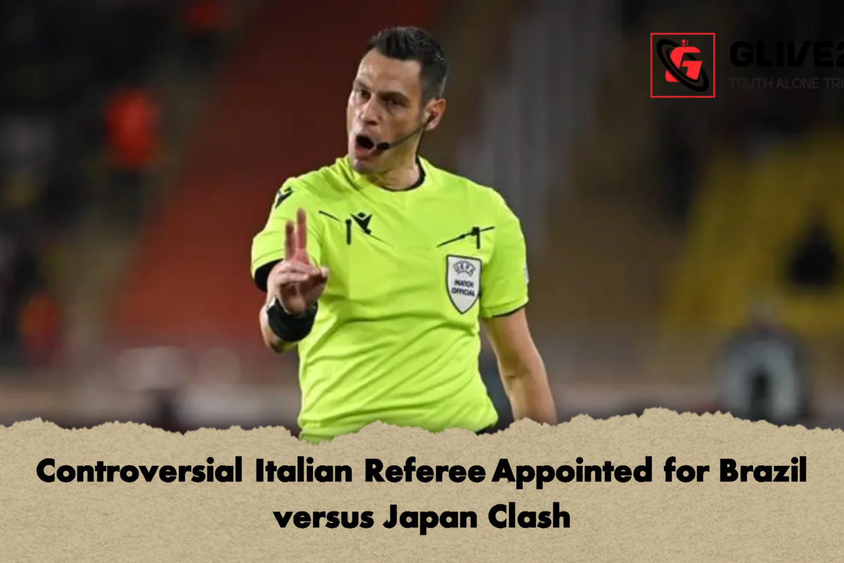 Controversial Italian Referee Appointed for Brazil versus Japan Clash